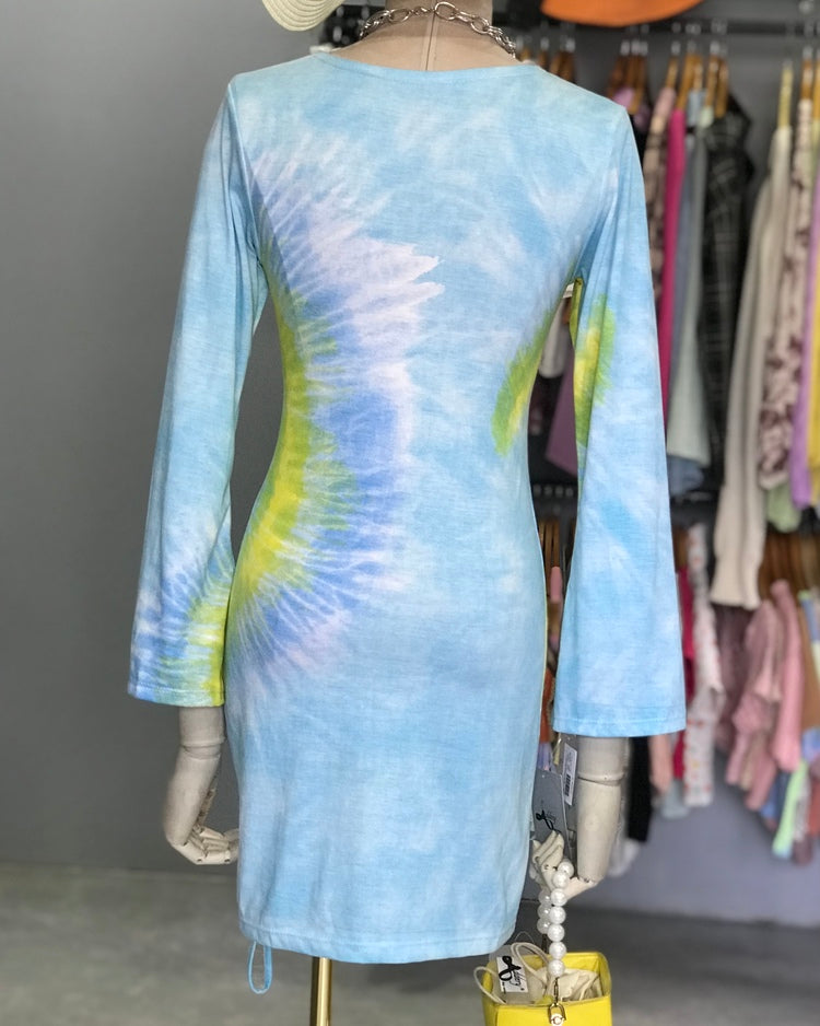 Tie and Dye Chic Dress