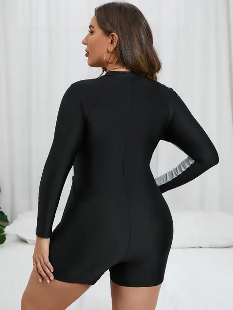 Black Vest Short-style Monokini