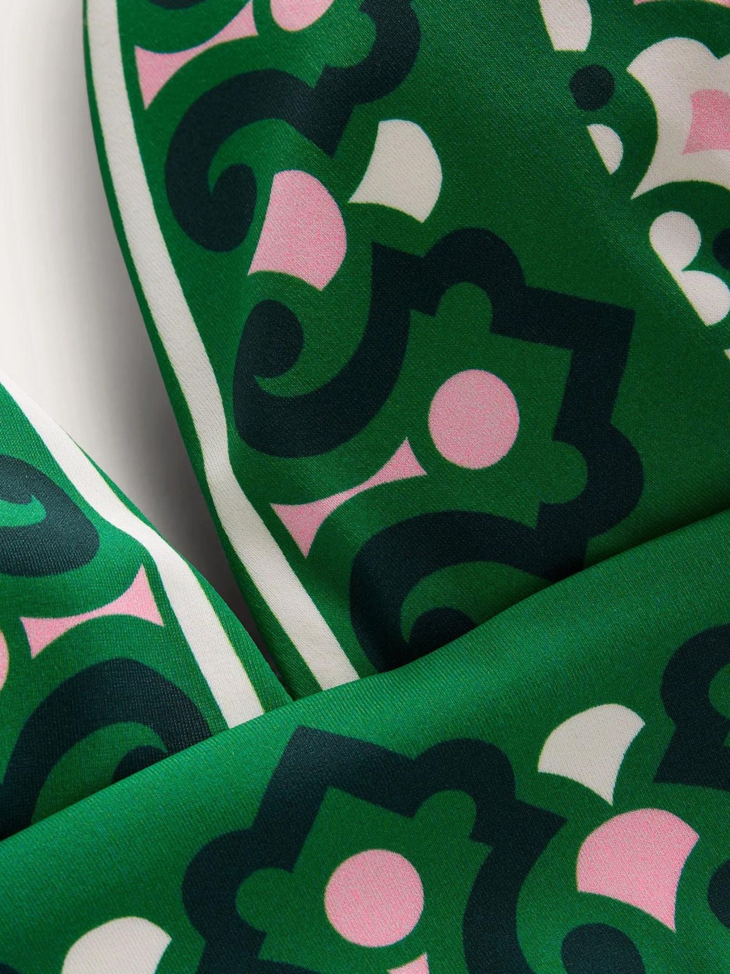 Abstract Green Swimwear