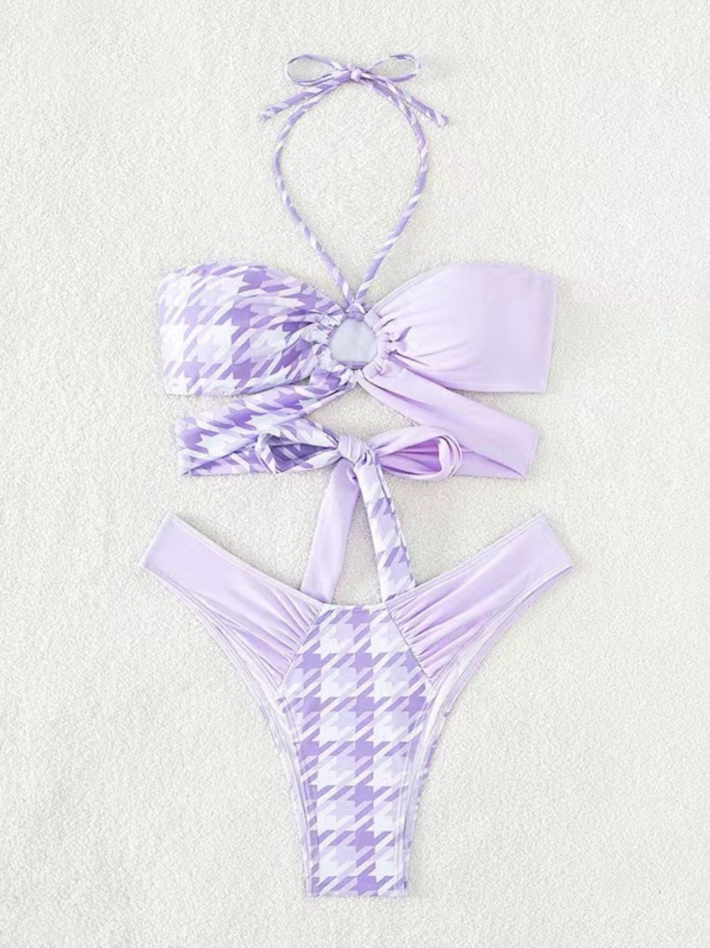 Lilac Mosaic Marvel Bikini Set