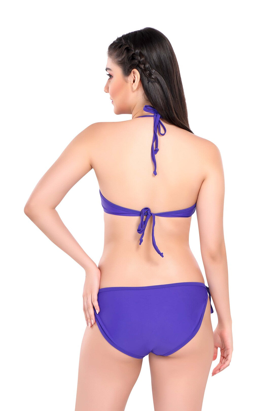 Exquisite Purple Bikini Set