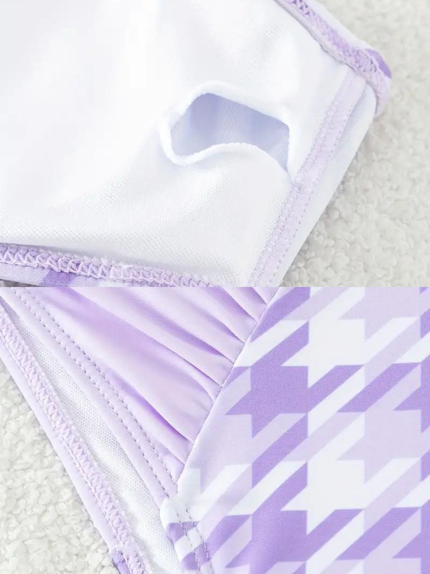 Lilac Mosaic Marvel Bikini Set