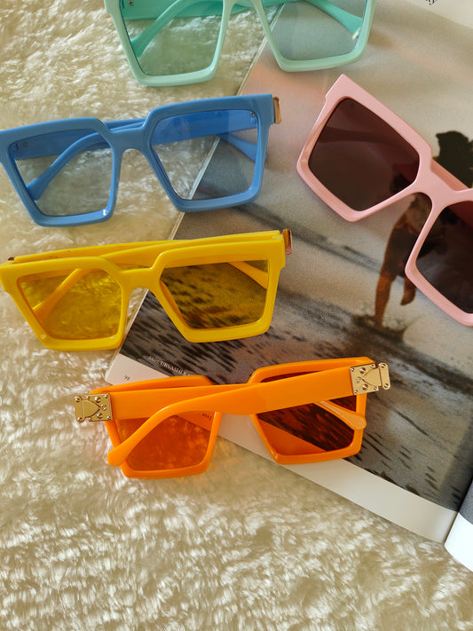 Trendy Tinted Sunglasses