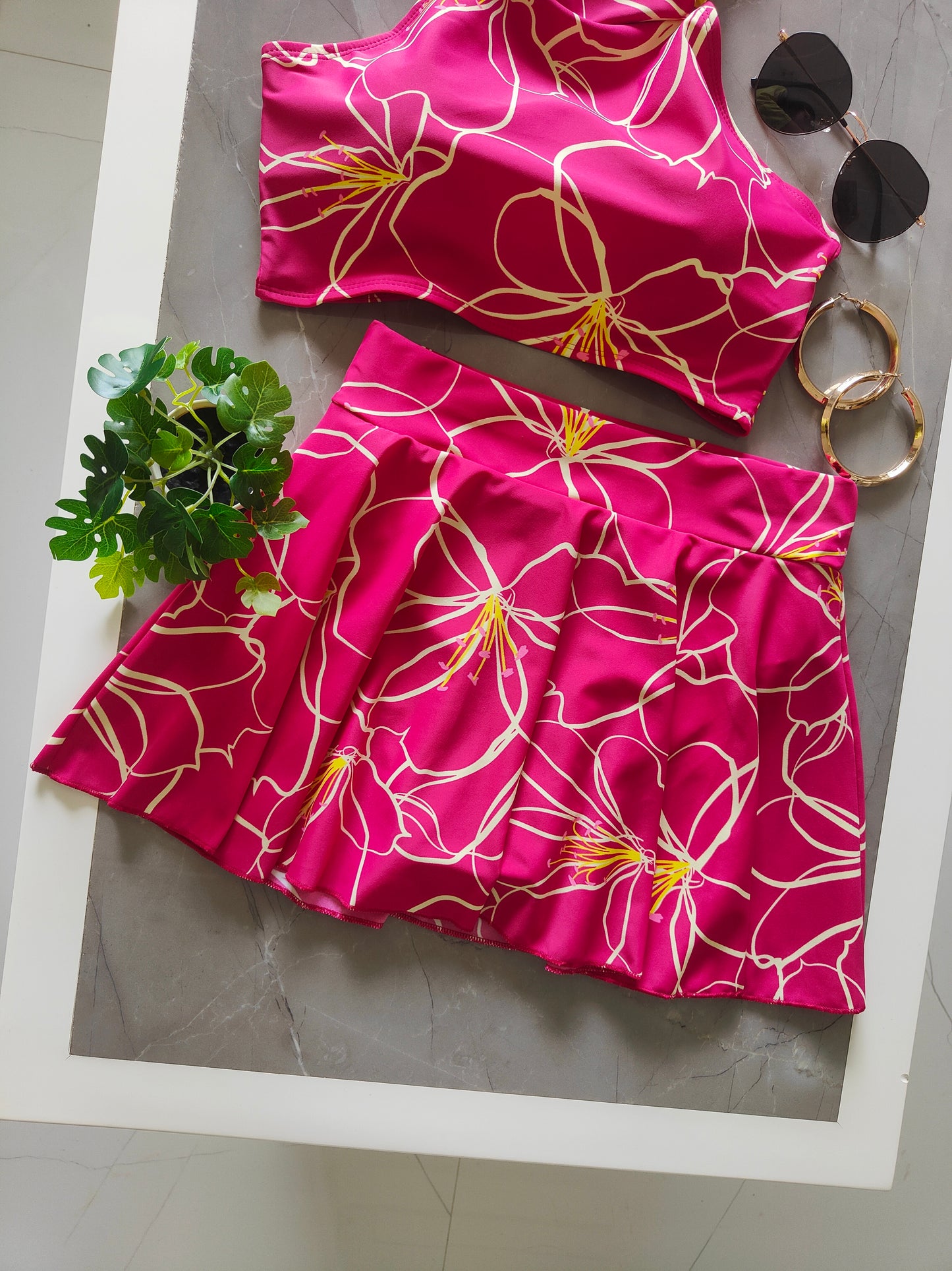 Rosy Bliss Pink Swimwear