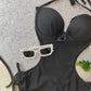 Sun-Kissed Black Monokini