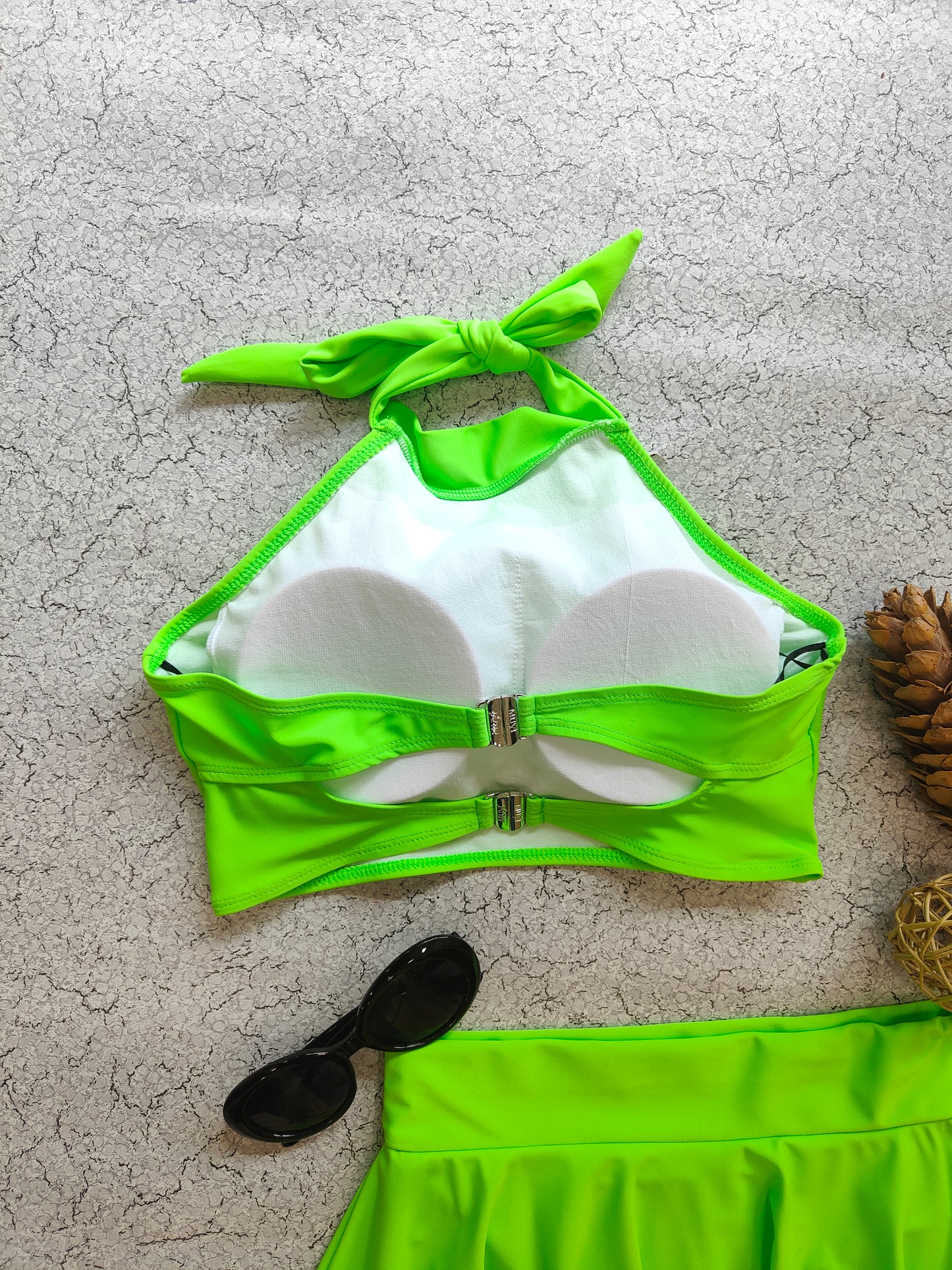 Neon Green Swimwear