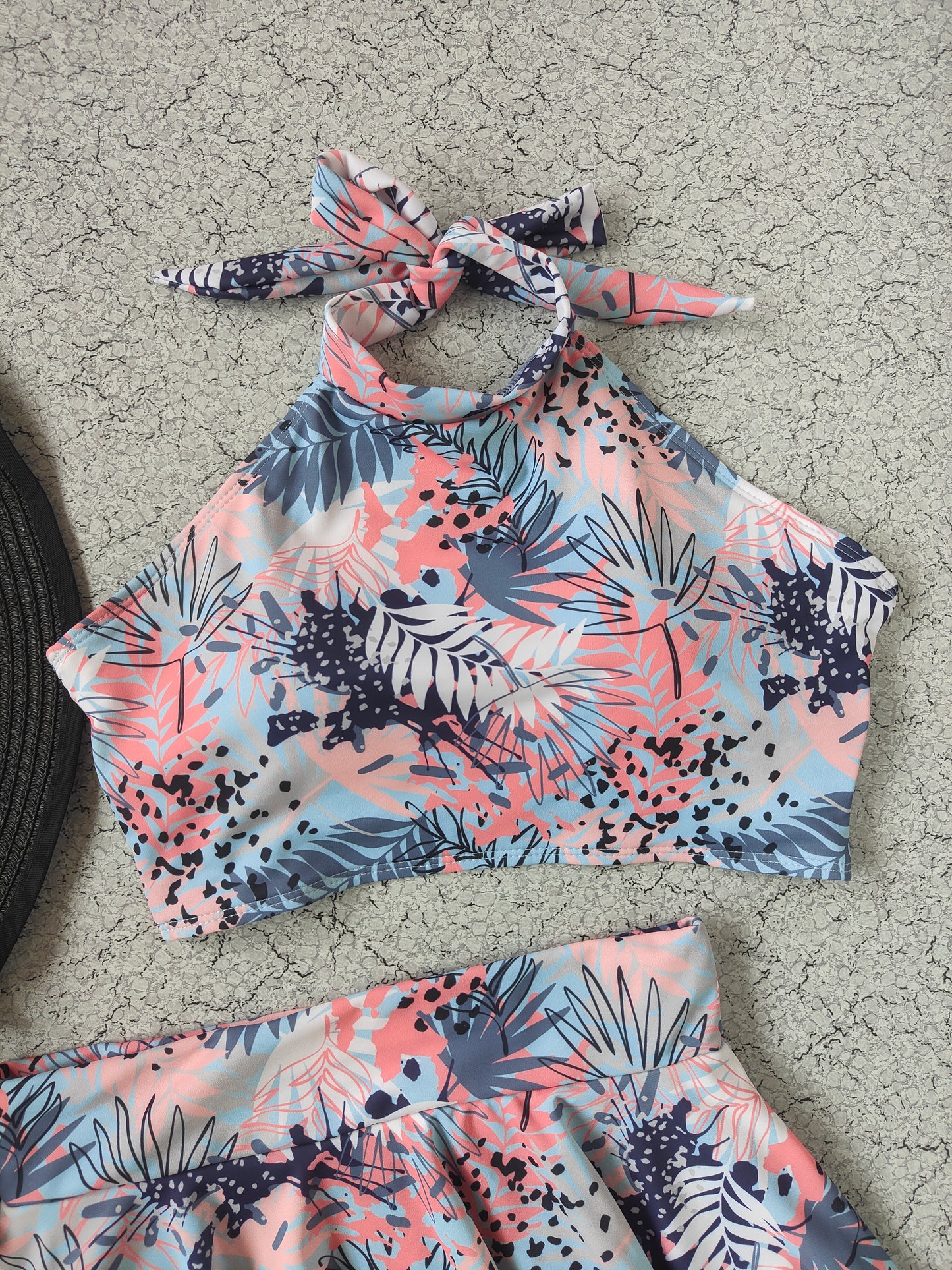 Pastel Botanical Whimsy Swimwear