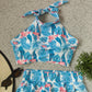 Boho Azure Blue Swimwear