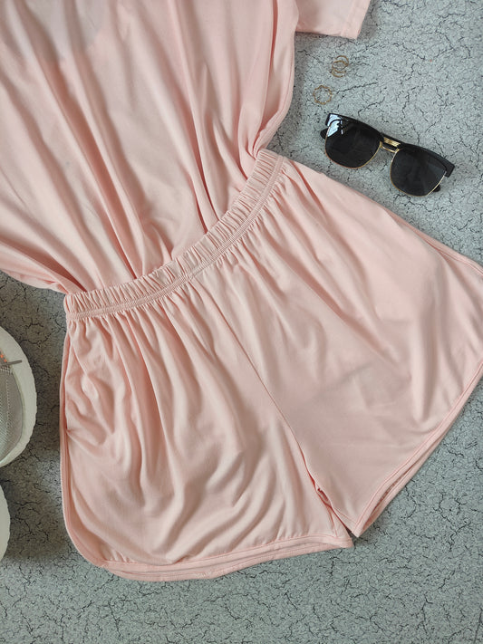 Peachy Comfort Top and Shorts