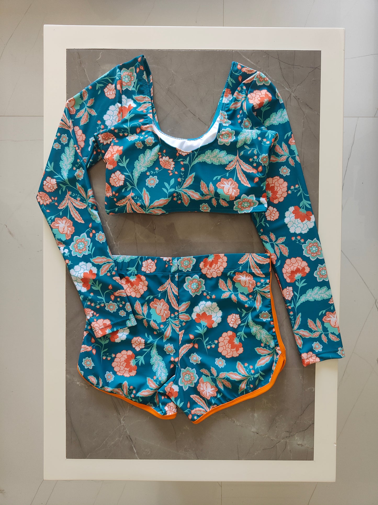 Marine Blossom Swimwear