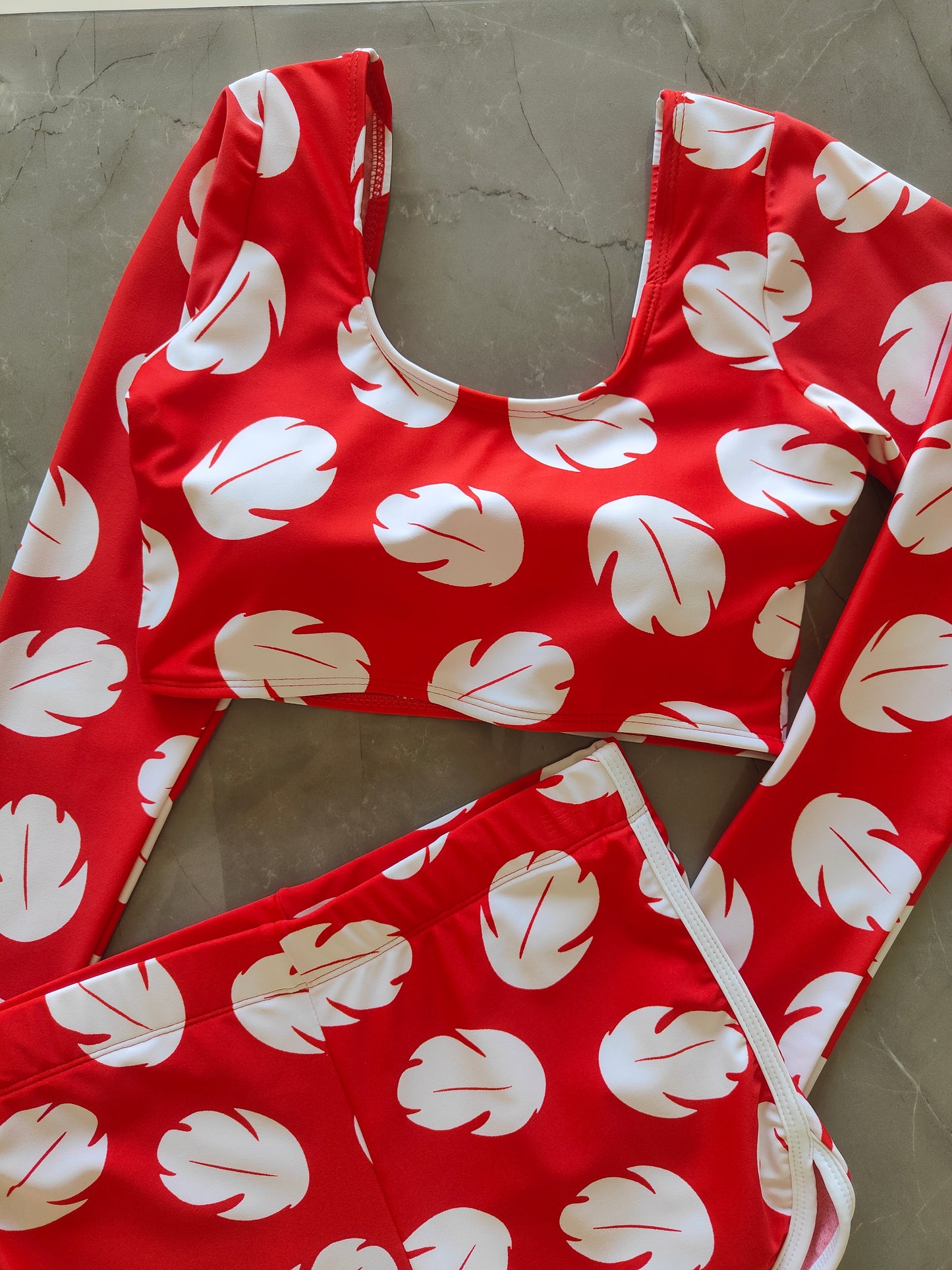 Crimson Garden Swimwear