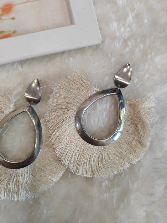Off White Statement Earrings