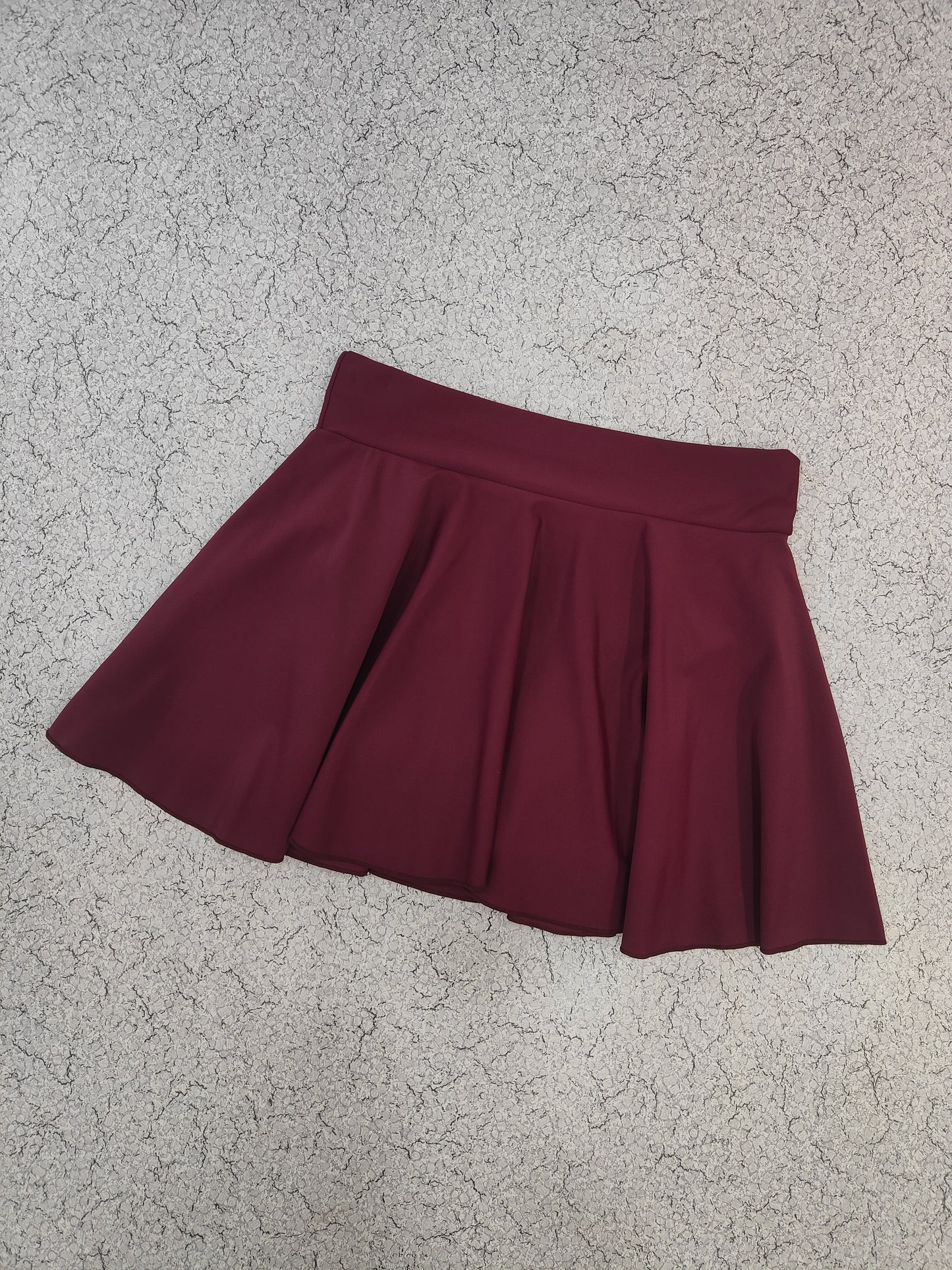 Maroon Marvel Skirt