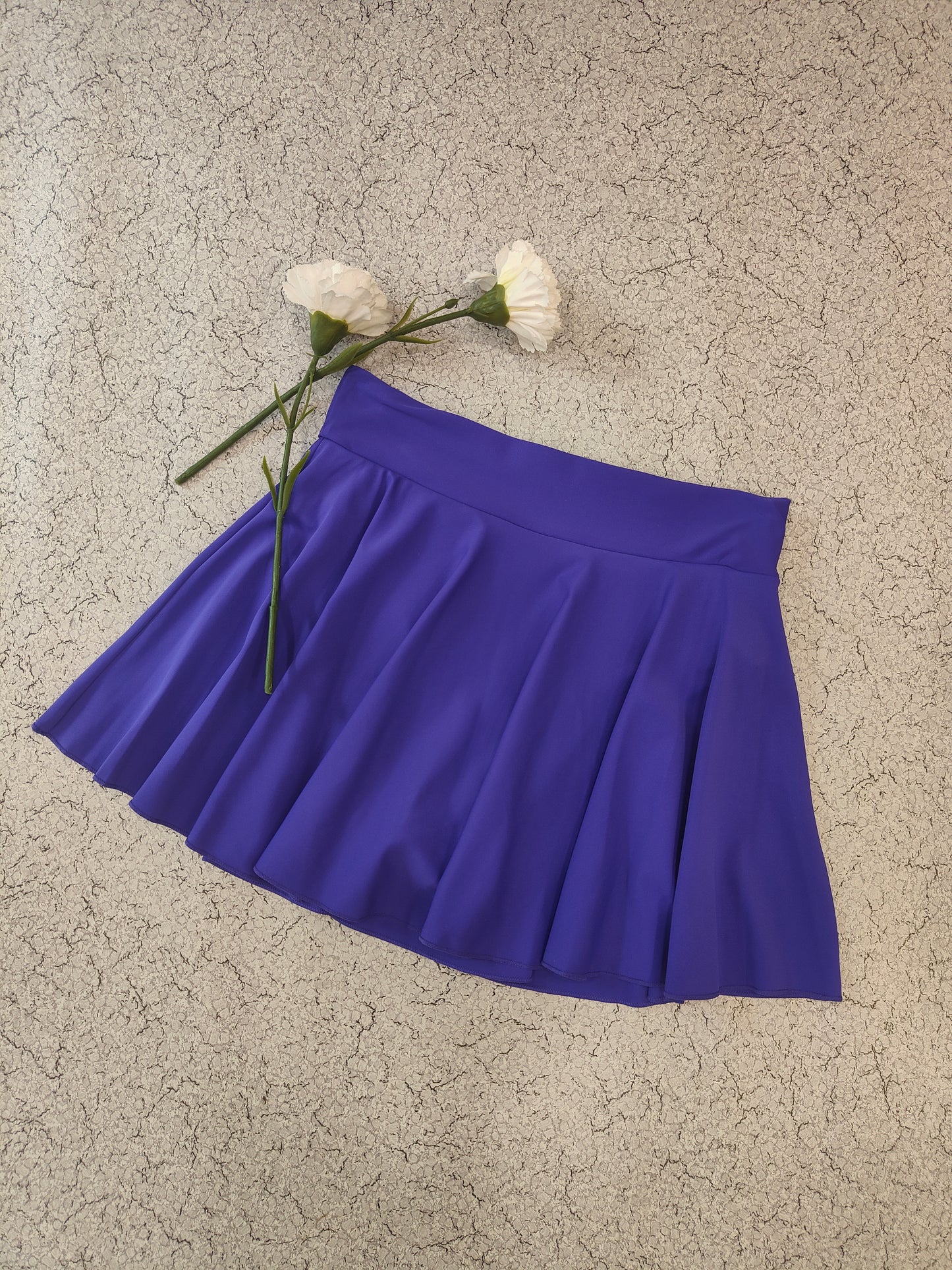 Purple Halter Skirt