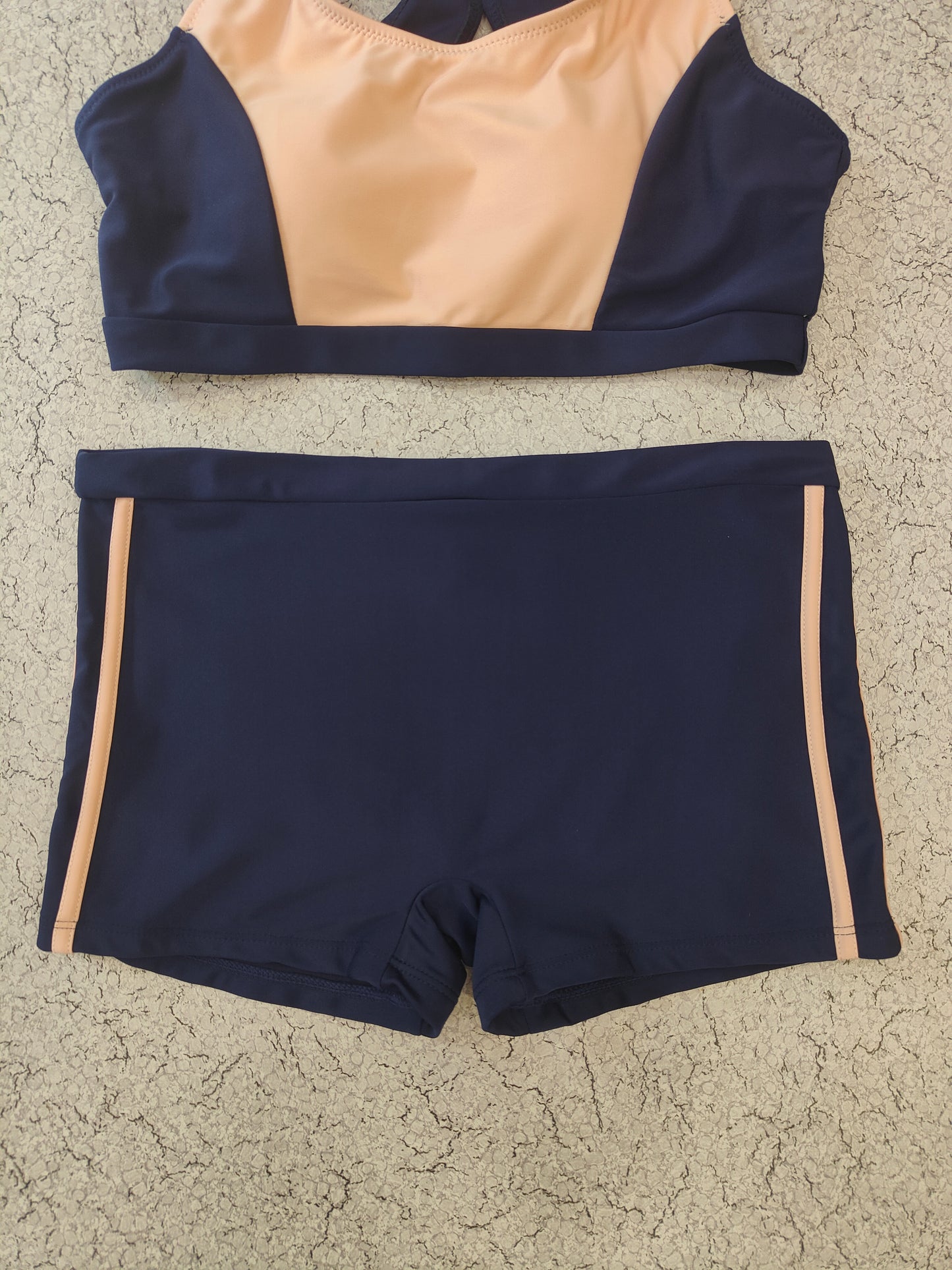 Peachy Blue Short Style Swimwear