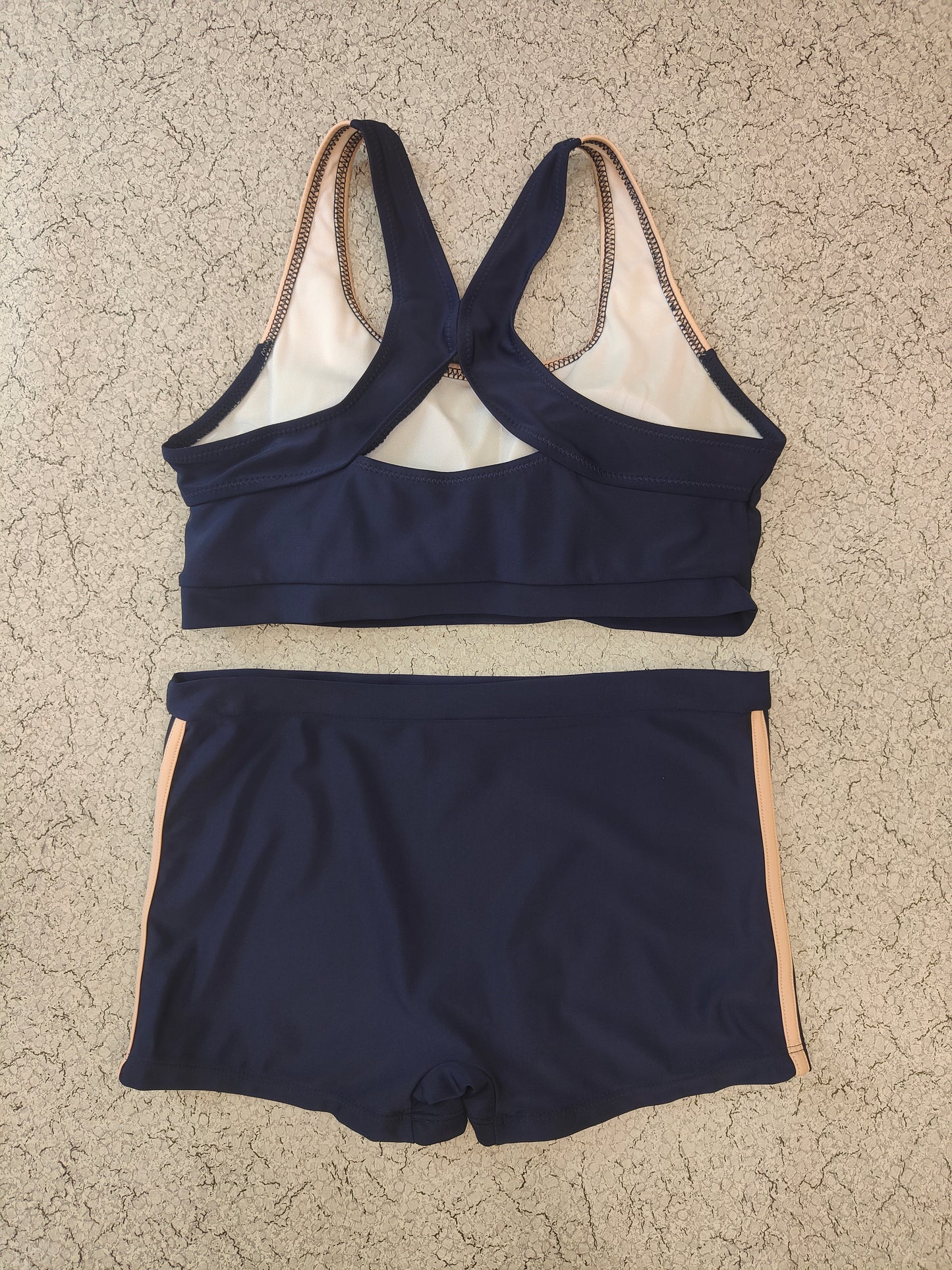 Peachy Blue Short Style Swimwear