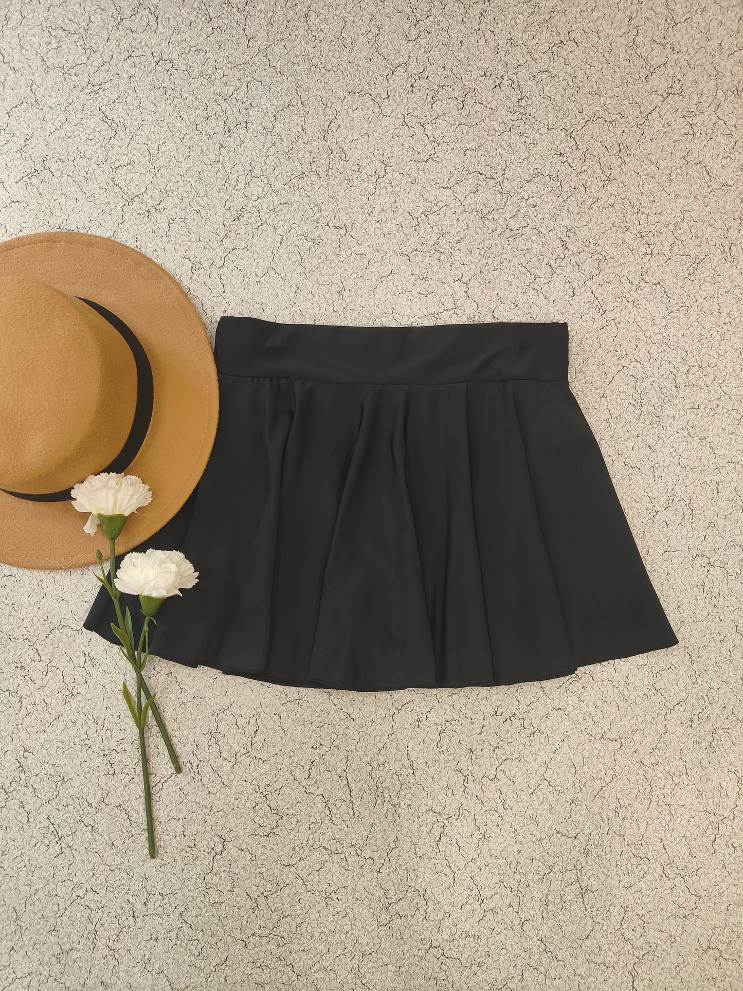 Charcoal Black Skirt