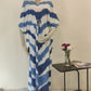 Azure Breeze Kimono Dress