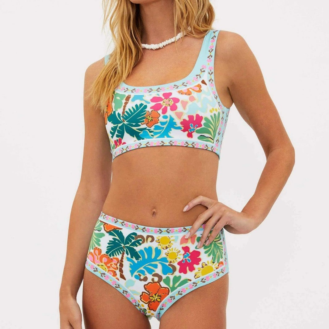 Multi Floral Blossom Swimwear