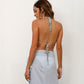 Blue Tassel Cover Up Sarong