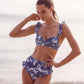 Oceanic Ruffled Bikini Swimwear