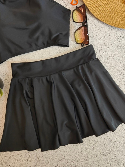 Charcoal Black Skirt