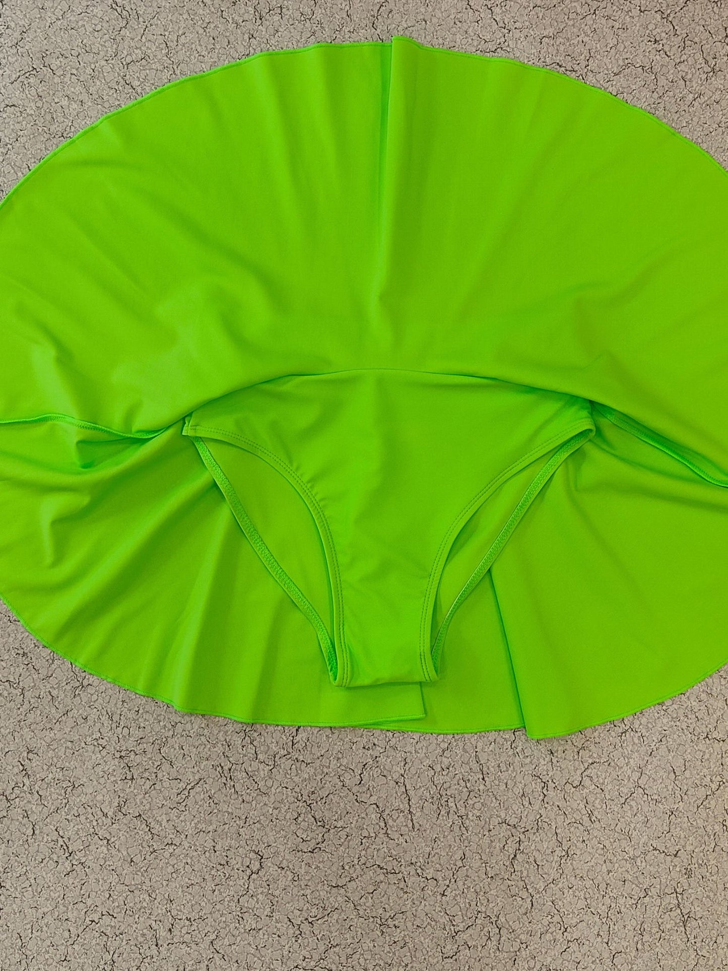 Neon Green Skirt