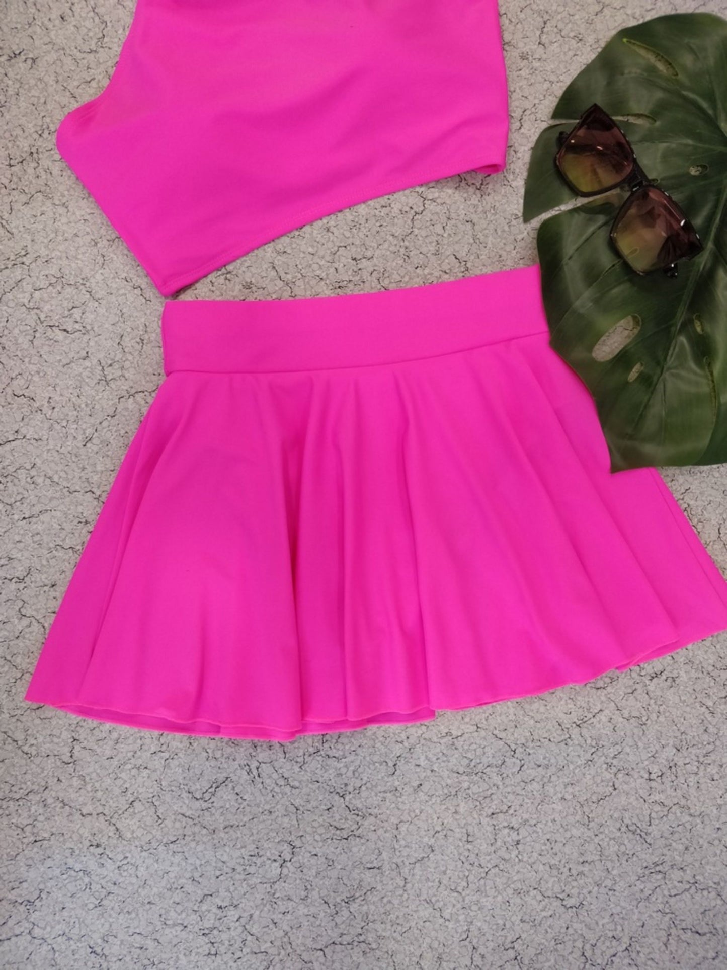 Hot Pink Skirt