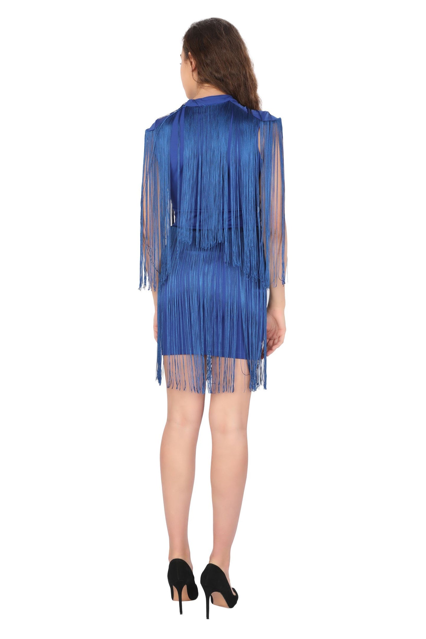 Dress With Fringes - Addery.co.in