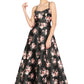Floral Cross Gown - Addery.co.in