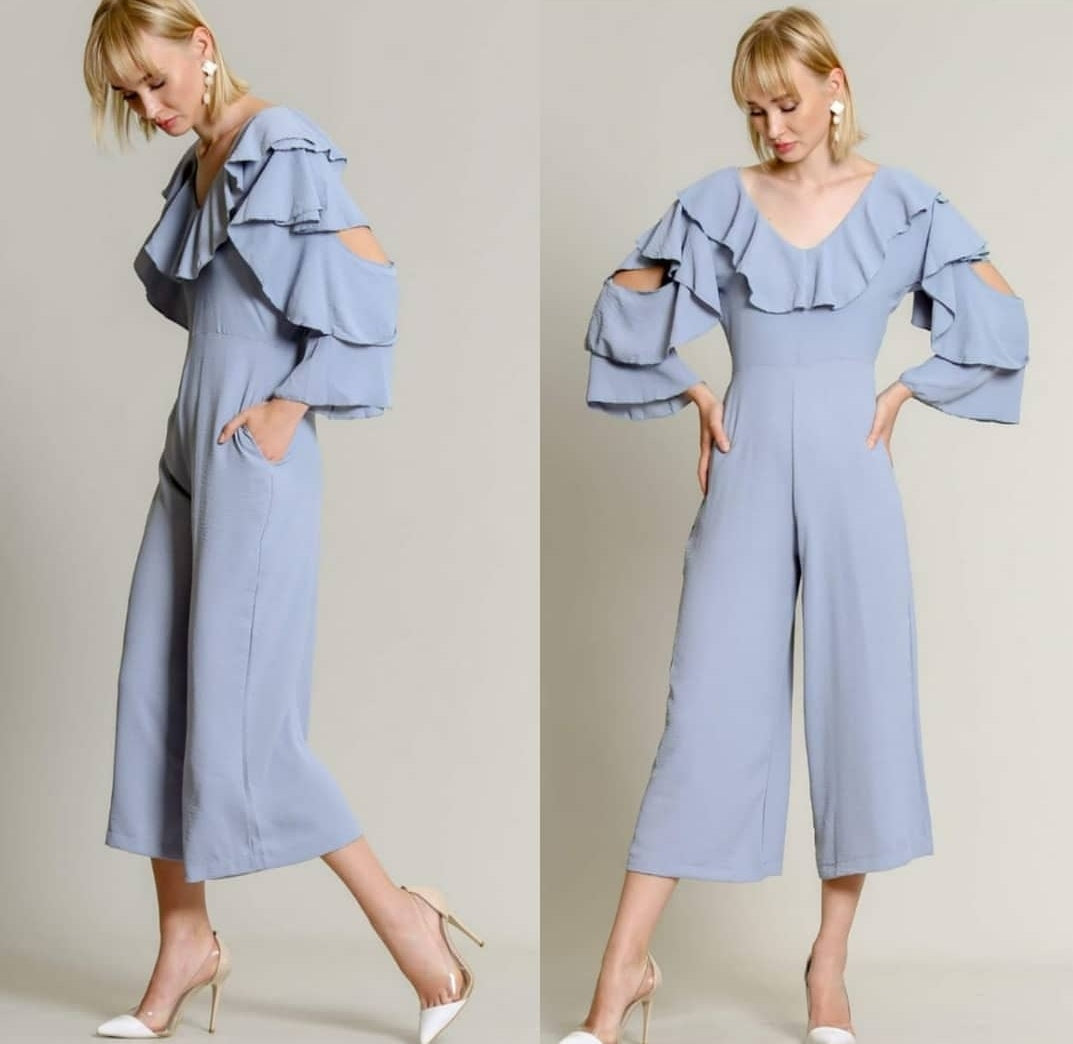 Culottes Jumpsuit - Addery.co.in