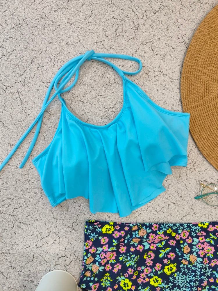 Flowy Turquoise Swimwear