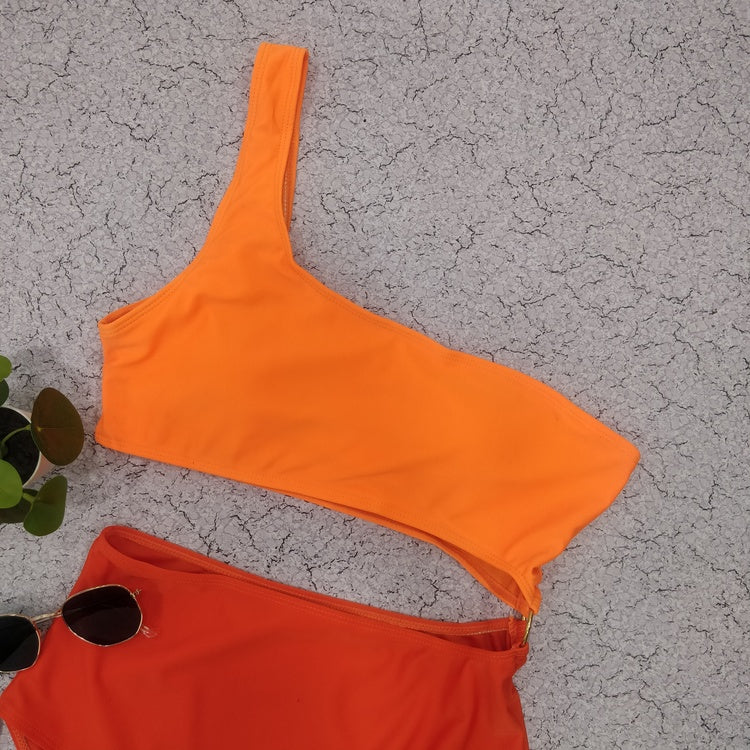 Ombre Orange Swimwear