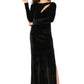 Evening Velvet Gown - Addery.co.in