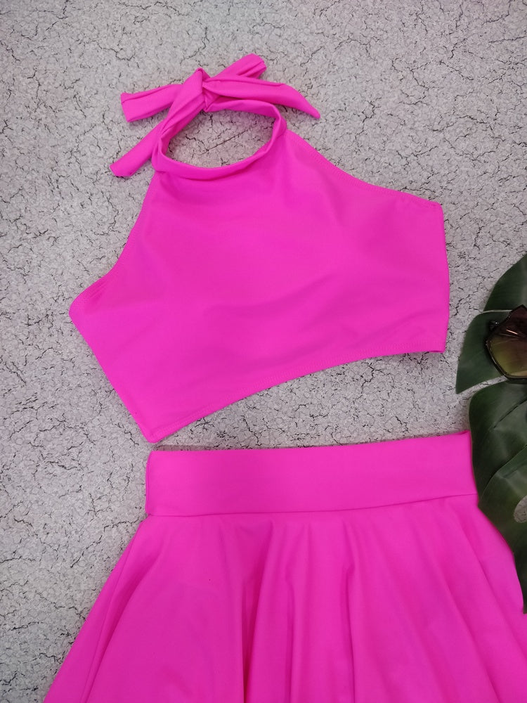 Neon Pink Swimwear
