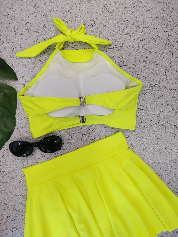 Neon Yellow Swimwear