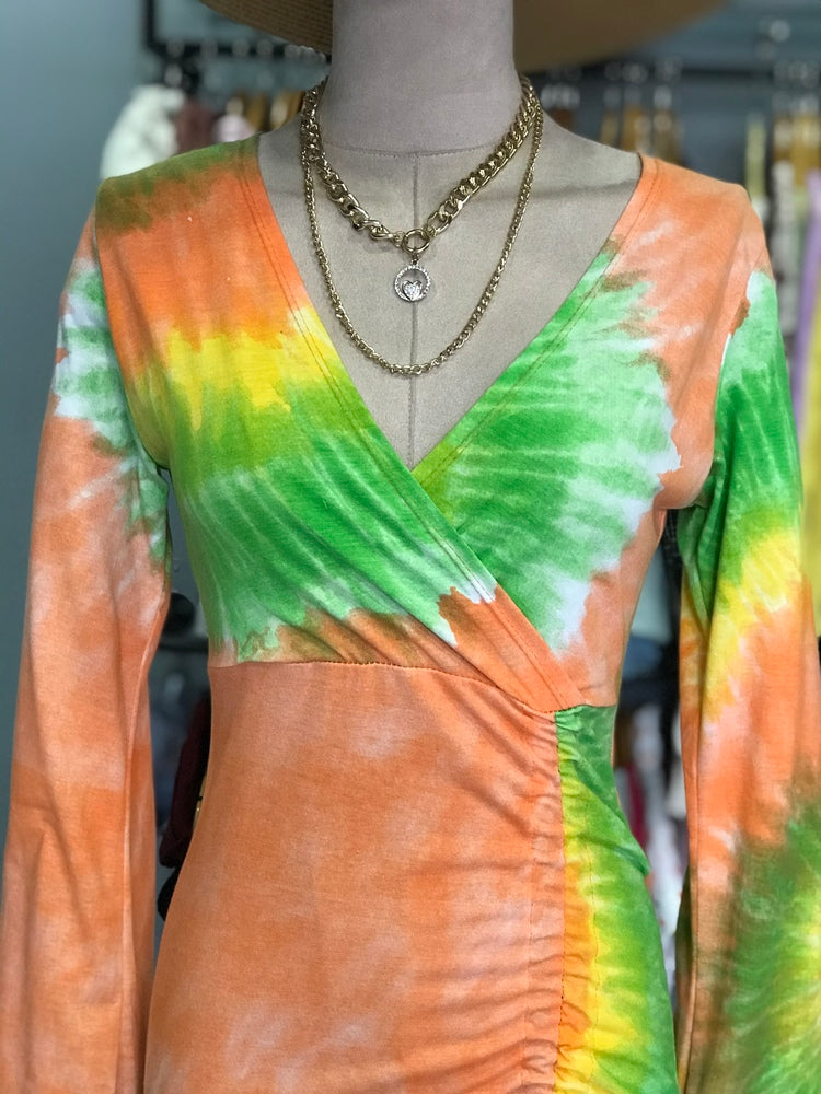 Tie and Dye Chic Dress